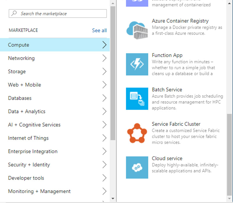 Application deployment on Azure using Visual Studio